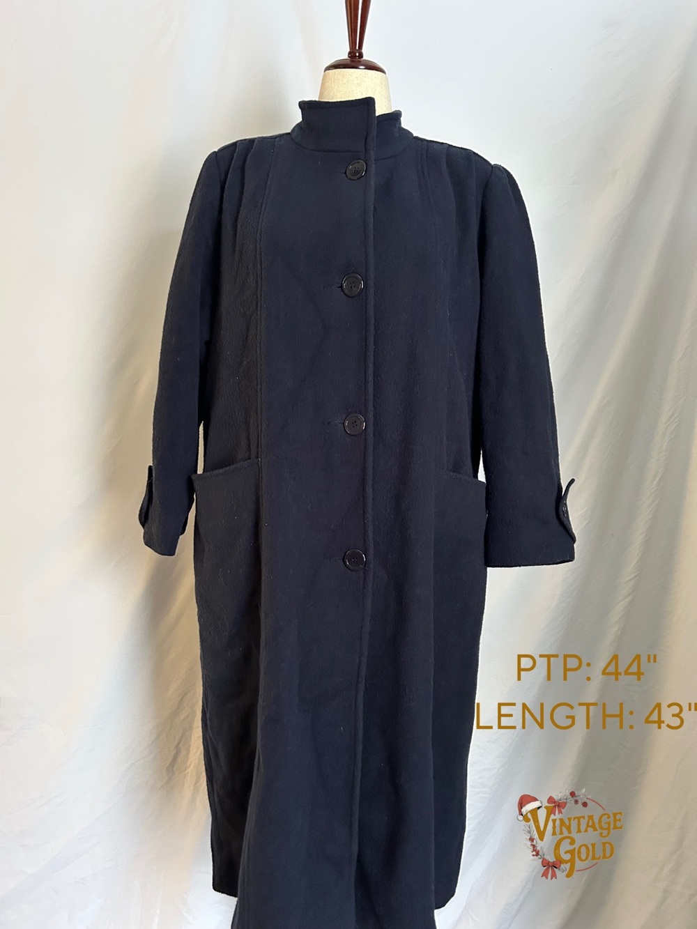 Vintage women’s wool coat
